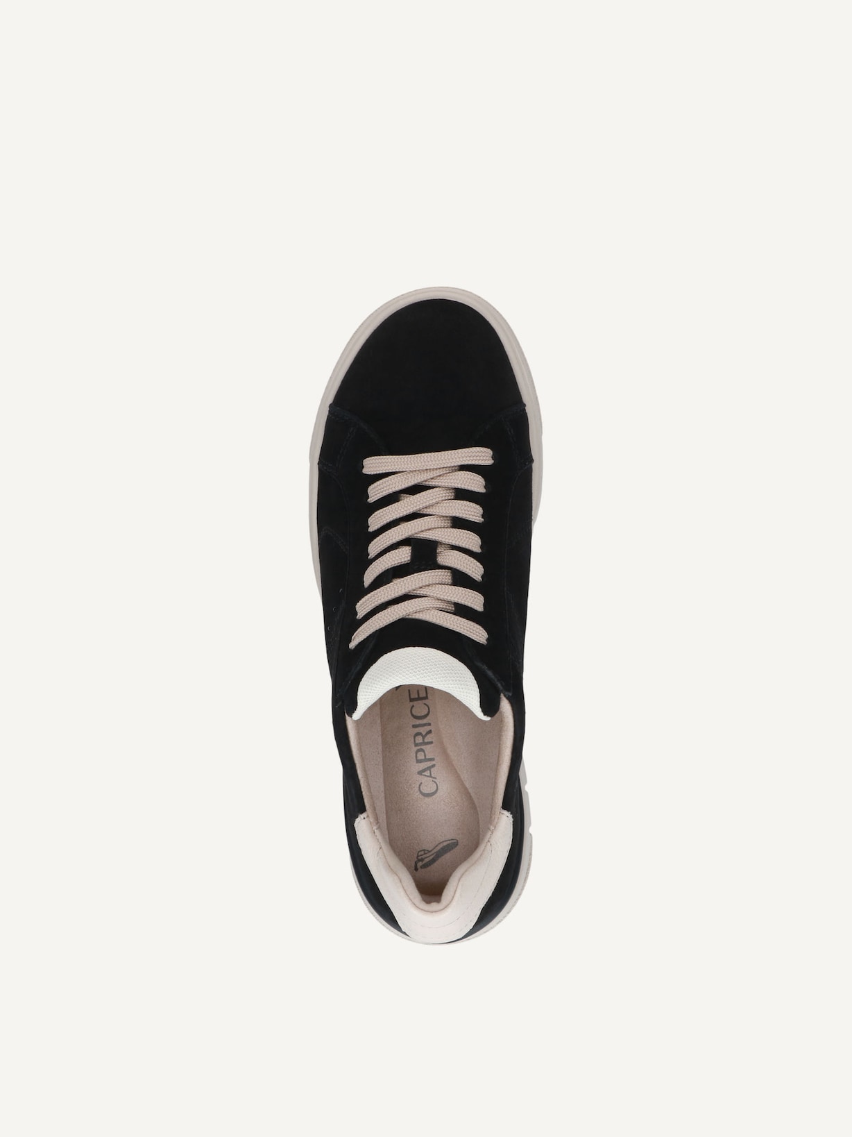 Caprice, Basket en cuir - noir BLACK COMB, image 4 sur 5
