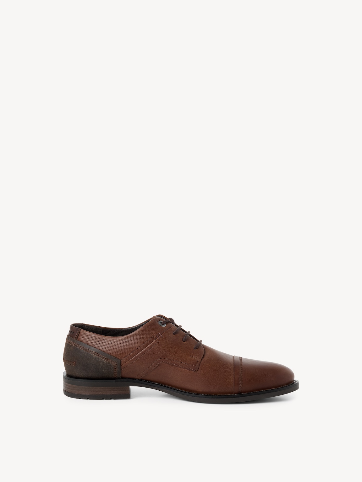 Marco Tozzi, Leather Low shoes - brown, COGNAC, Image 6 of 6