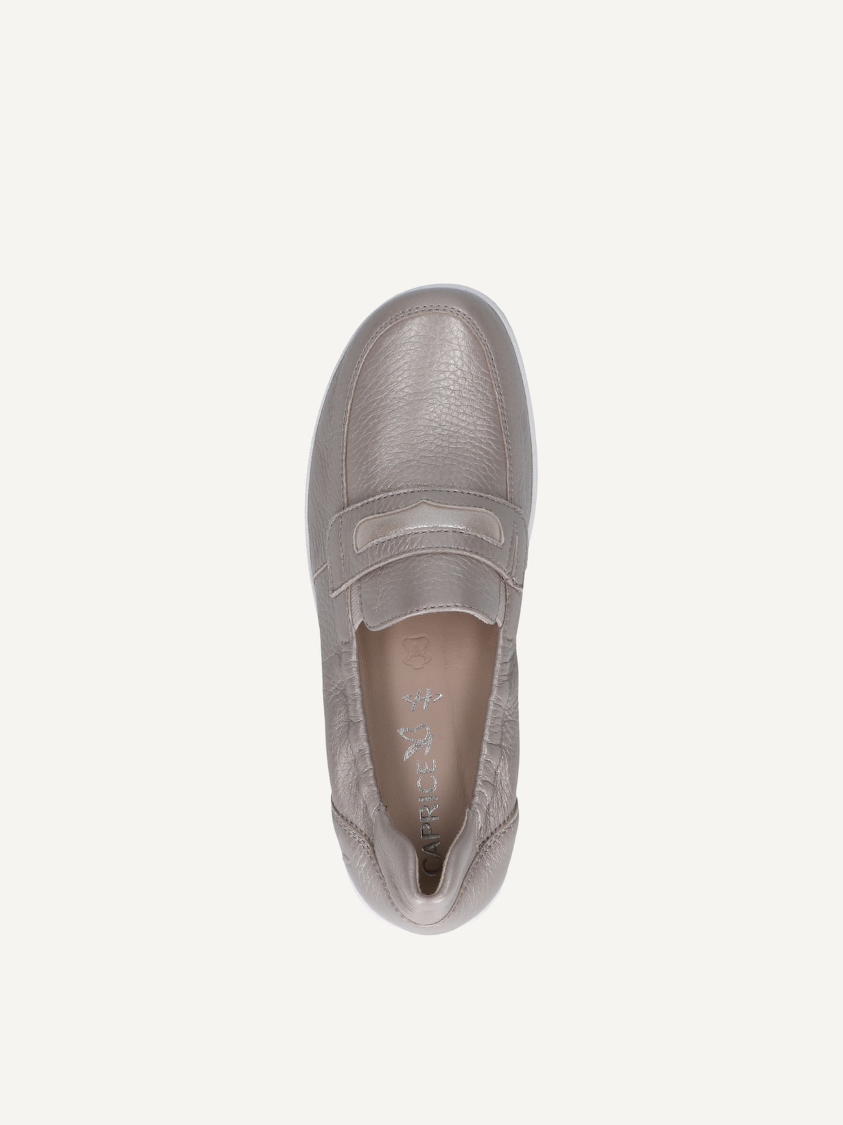 Caprice, Slipper en cuir - gris STONE PER.DEER, image 5 sur 6