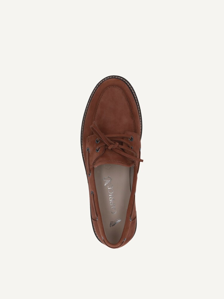 Caprice, Lederhalbschuh - braun COGNAC NUBUC, Bild 4 von 5