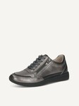 Not selected, Caprice, Leather Low shoes - grey DK GREY METAL.