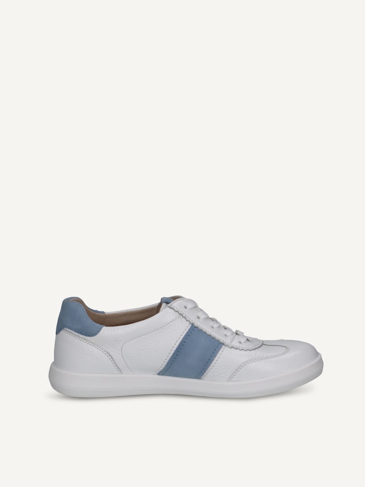 Caprice, Basket en cuir - blanc WHITE DEER COM, image 4 sur 6