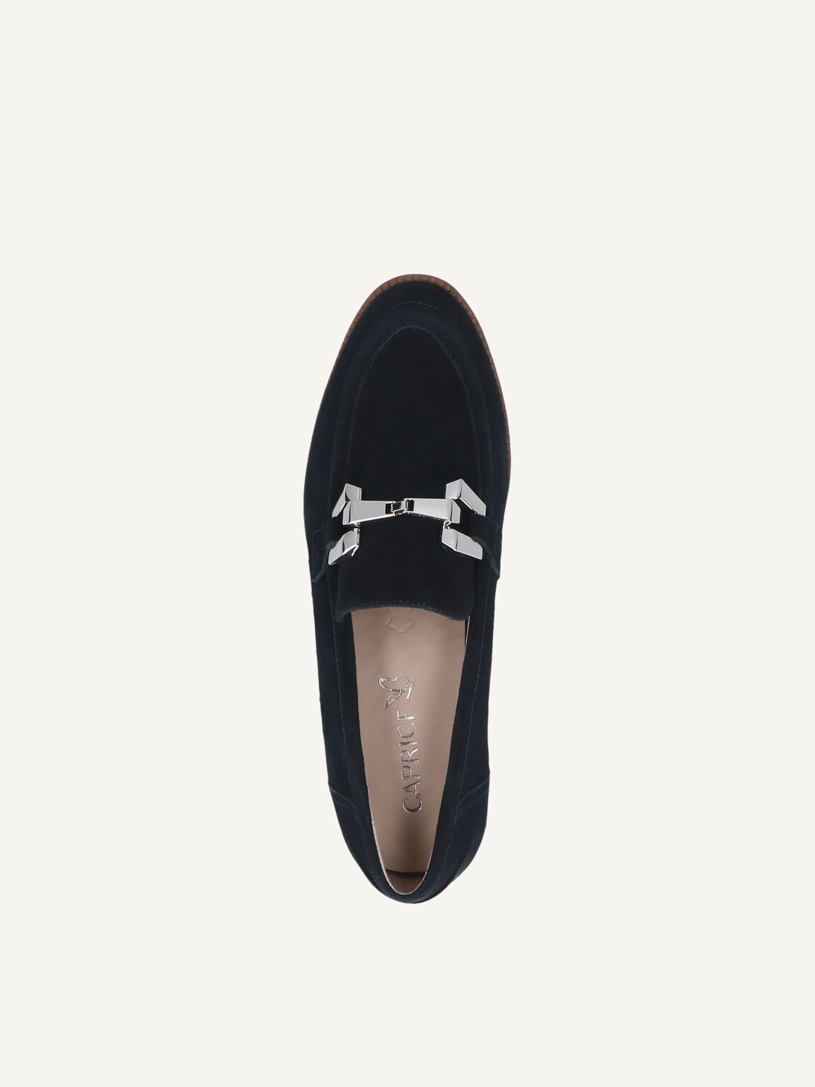 Caprice, Leather Slipper - blue OCEAN SUEDE, image 6 of 6
