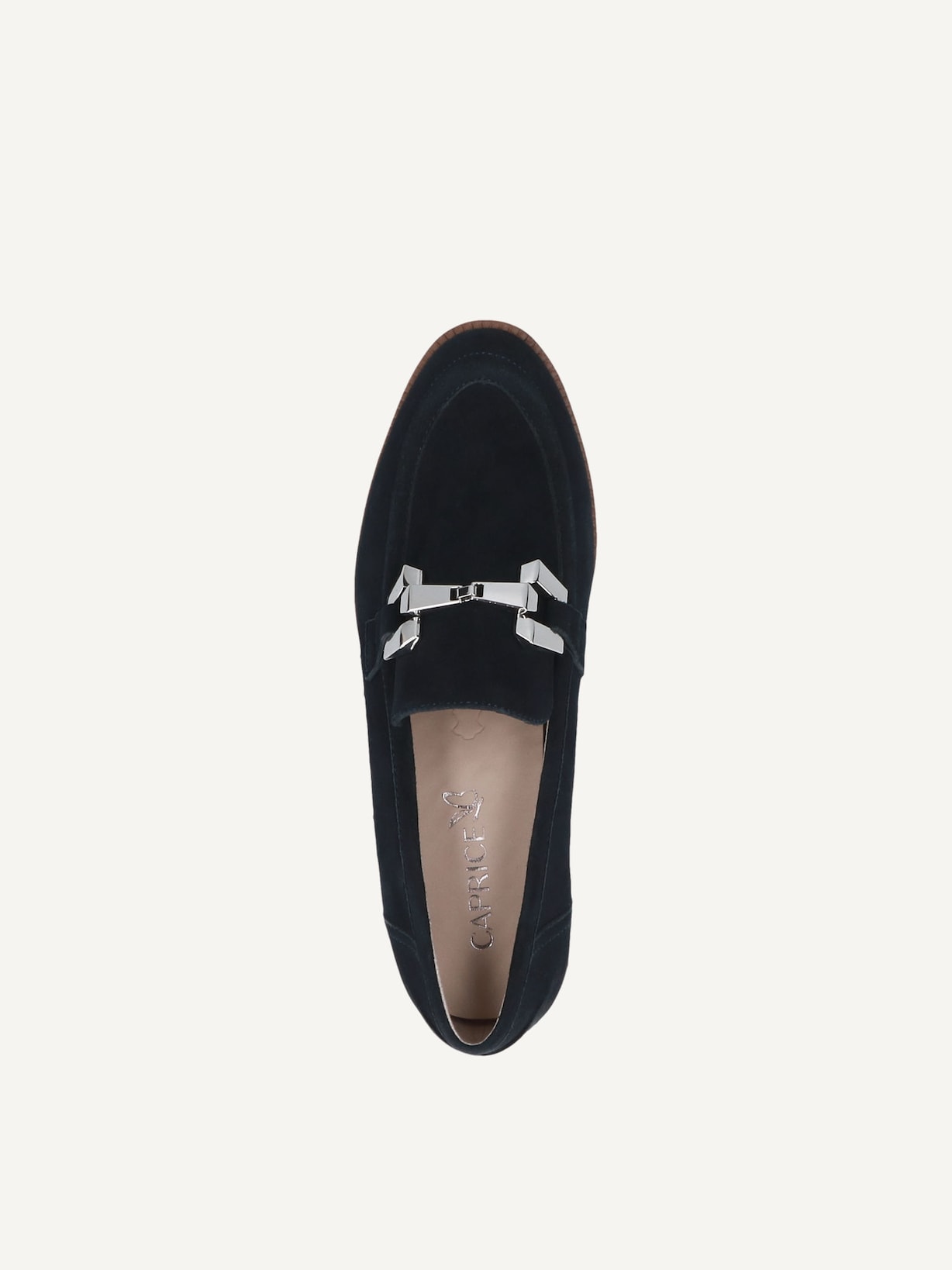Caprice, Slipper en cuir - bleu OCEAN SUEDE, image 5 sur 6