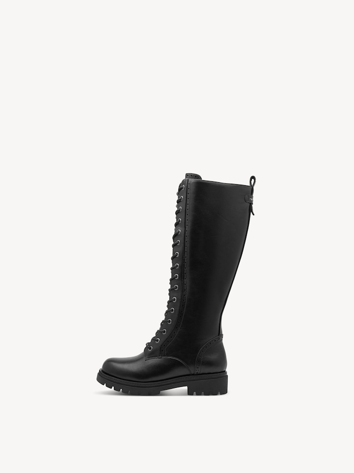 Marco Tozzi, Boots - black warm lining, BLACK