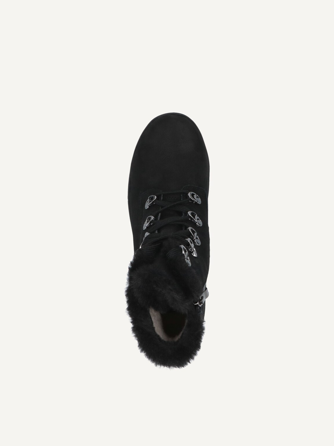 Caprice, Bootie - black warm lining BLACK NUBUC, image 5 of 5
