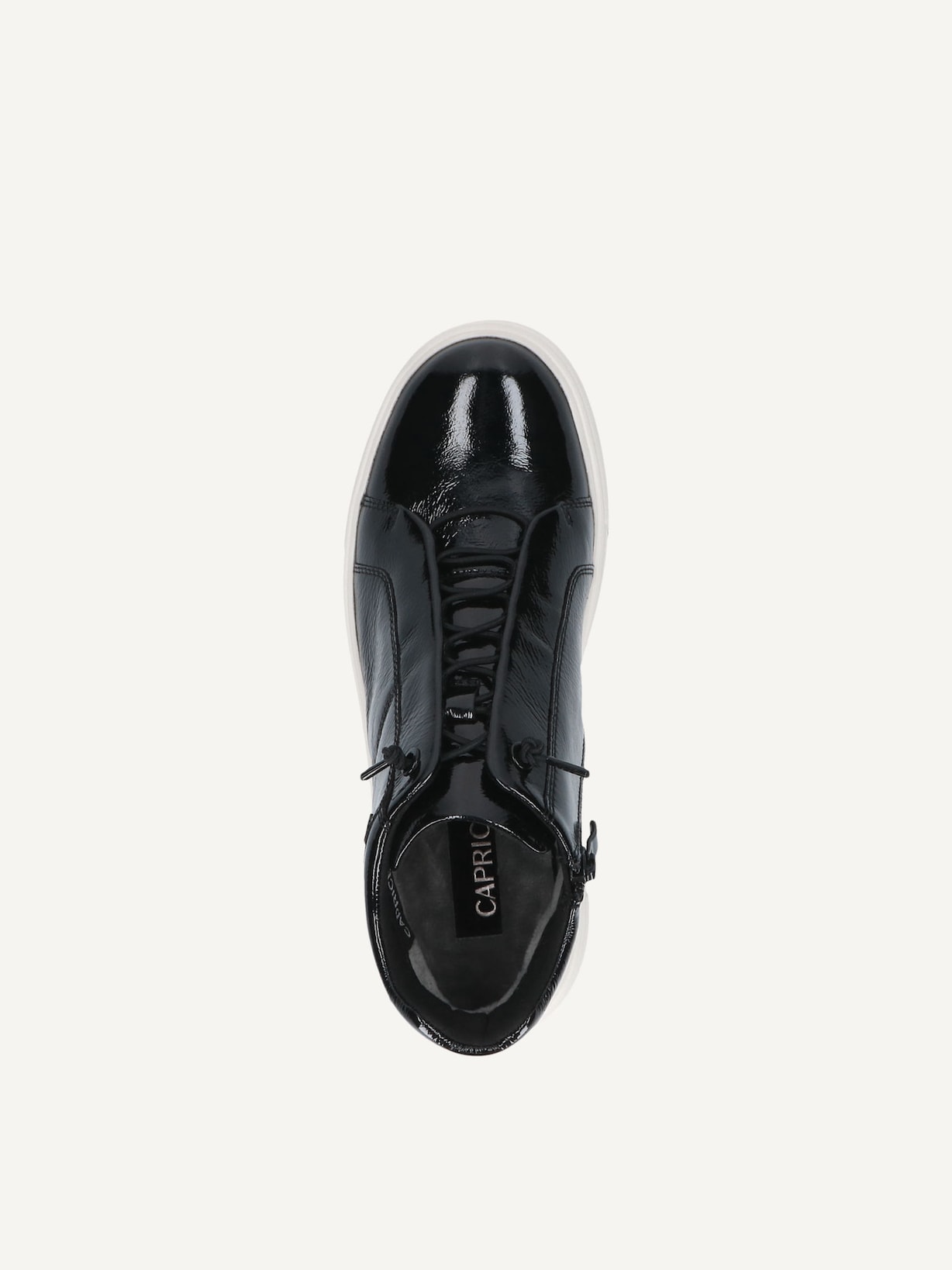 Caprice, Basket en cuir - noir BLACK NAPLAK, image 4 sur 5