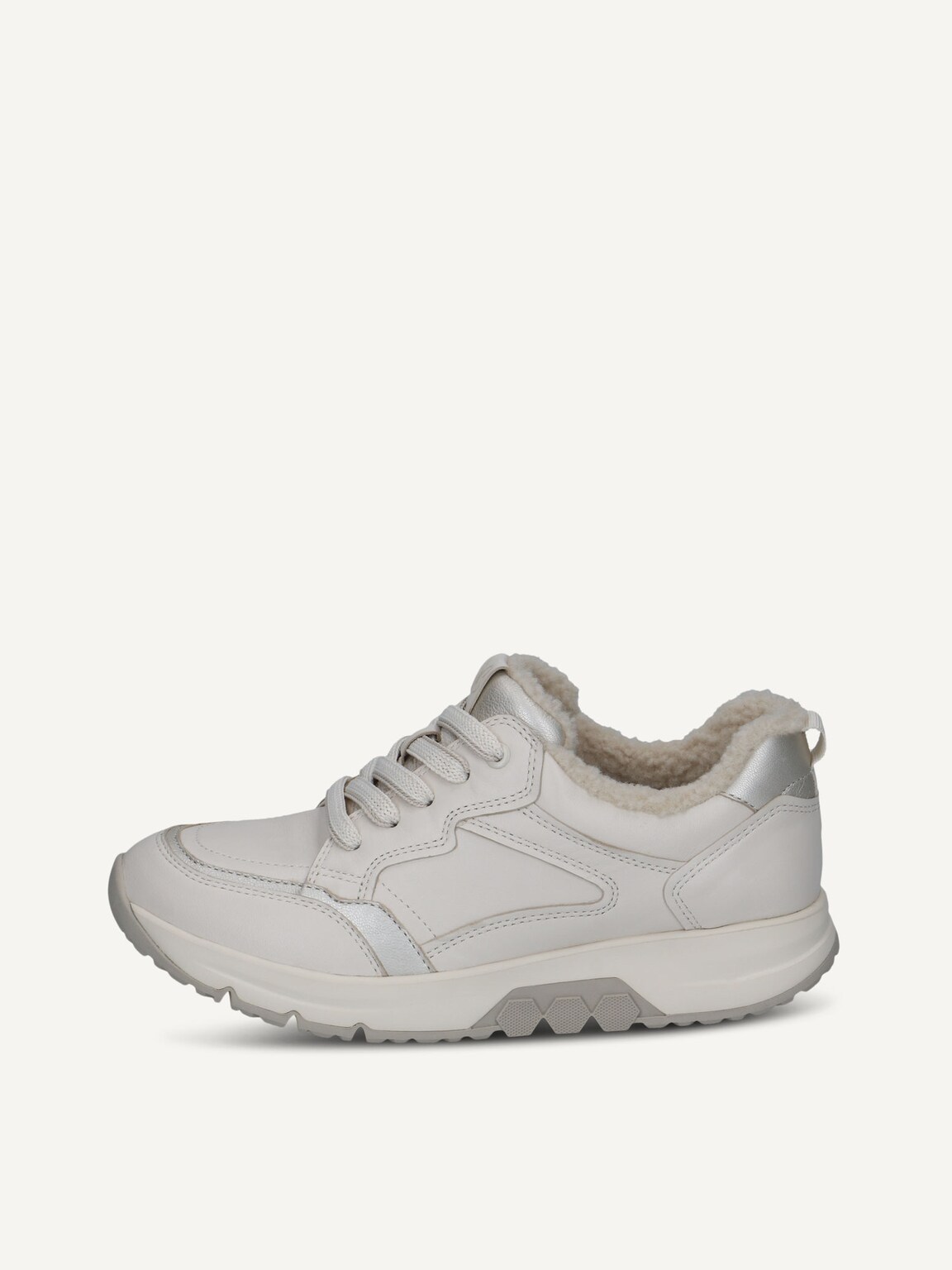 Caprice, Leather Sneaker - white OFFWHITE COMB, image 2 of 5