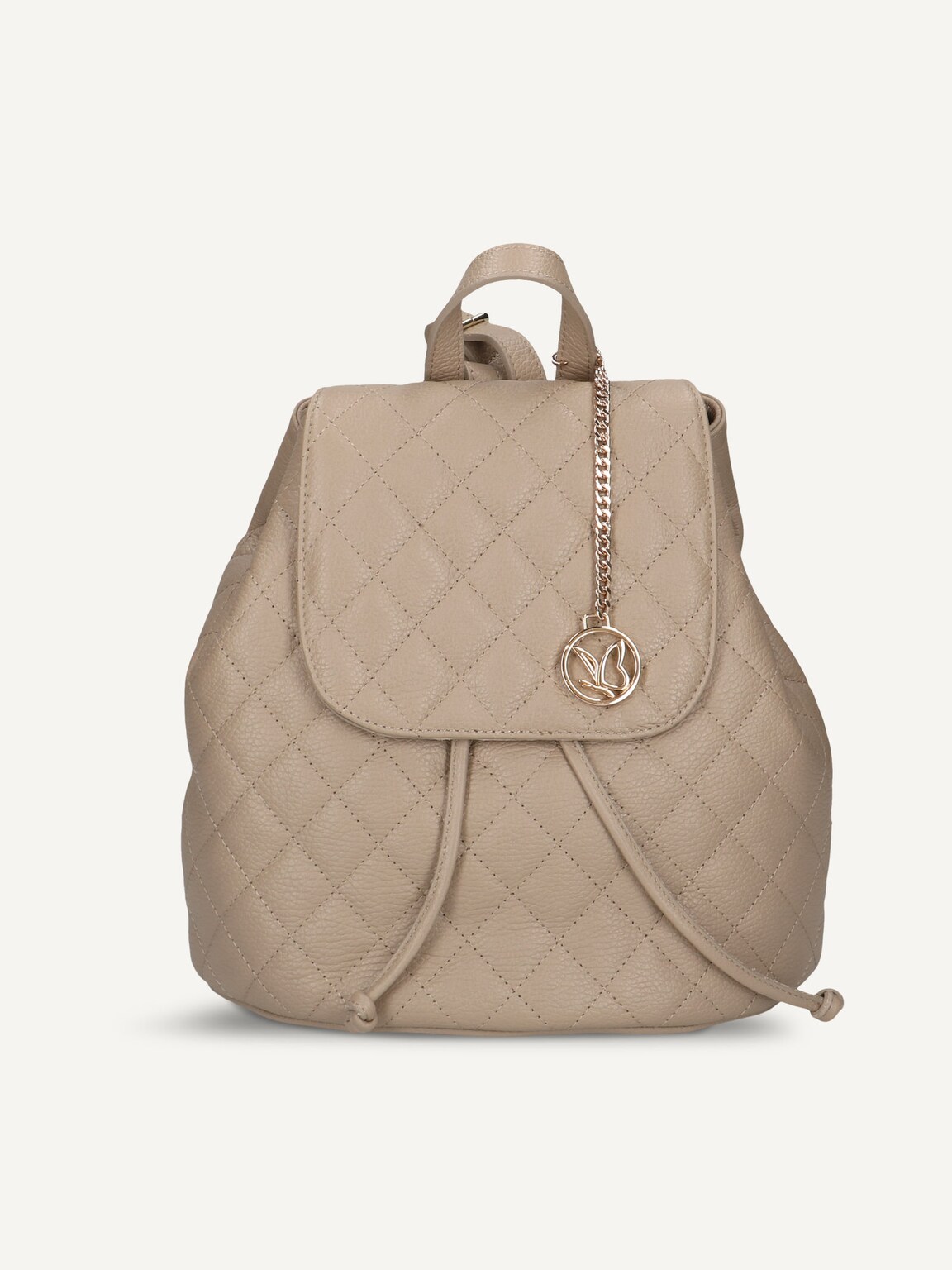 Caprice, Leather Backpack - brown TAUPE NAPPA, image 2 of 4