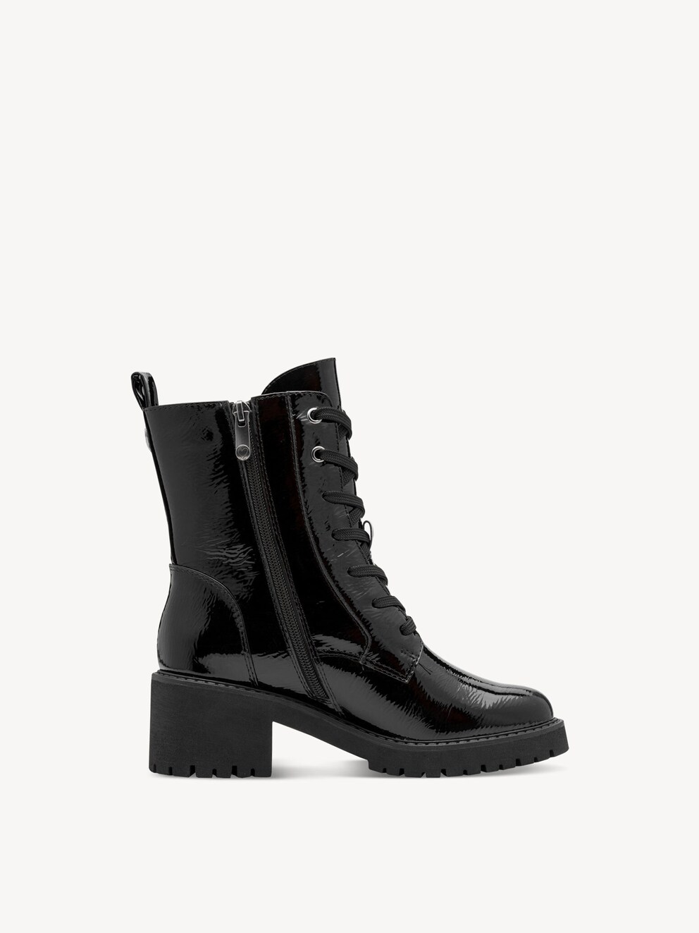 Marco Tozzi, Stiefelette - schwarz Warmfutter BLACK PATENT, Bild 7 von 7