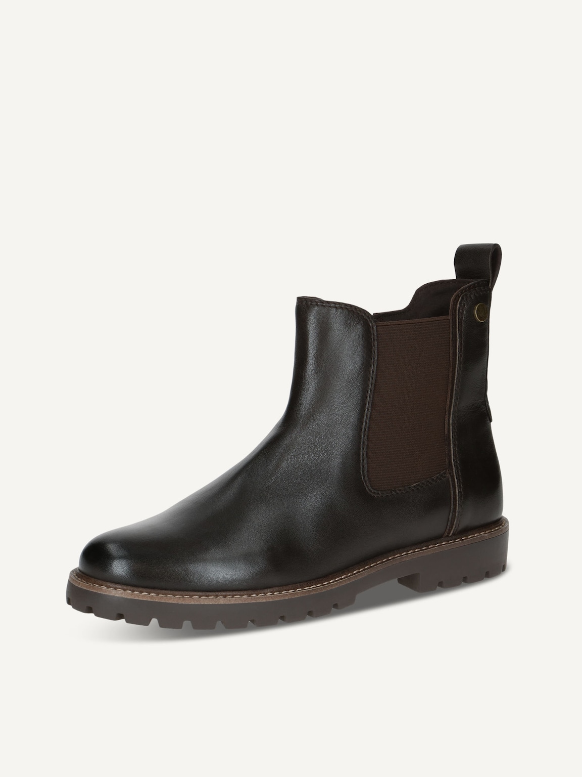 Caprice, Chelsea boot - brown DK BROWN NAPPA, image 1 of 6