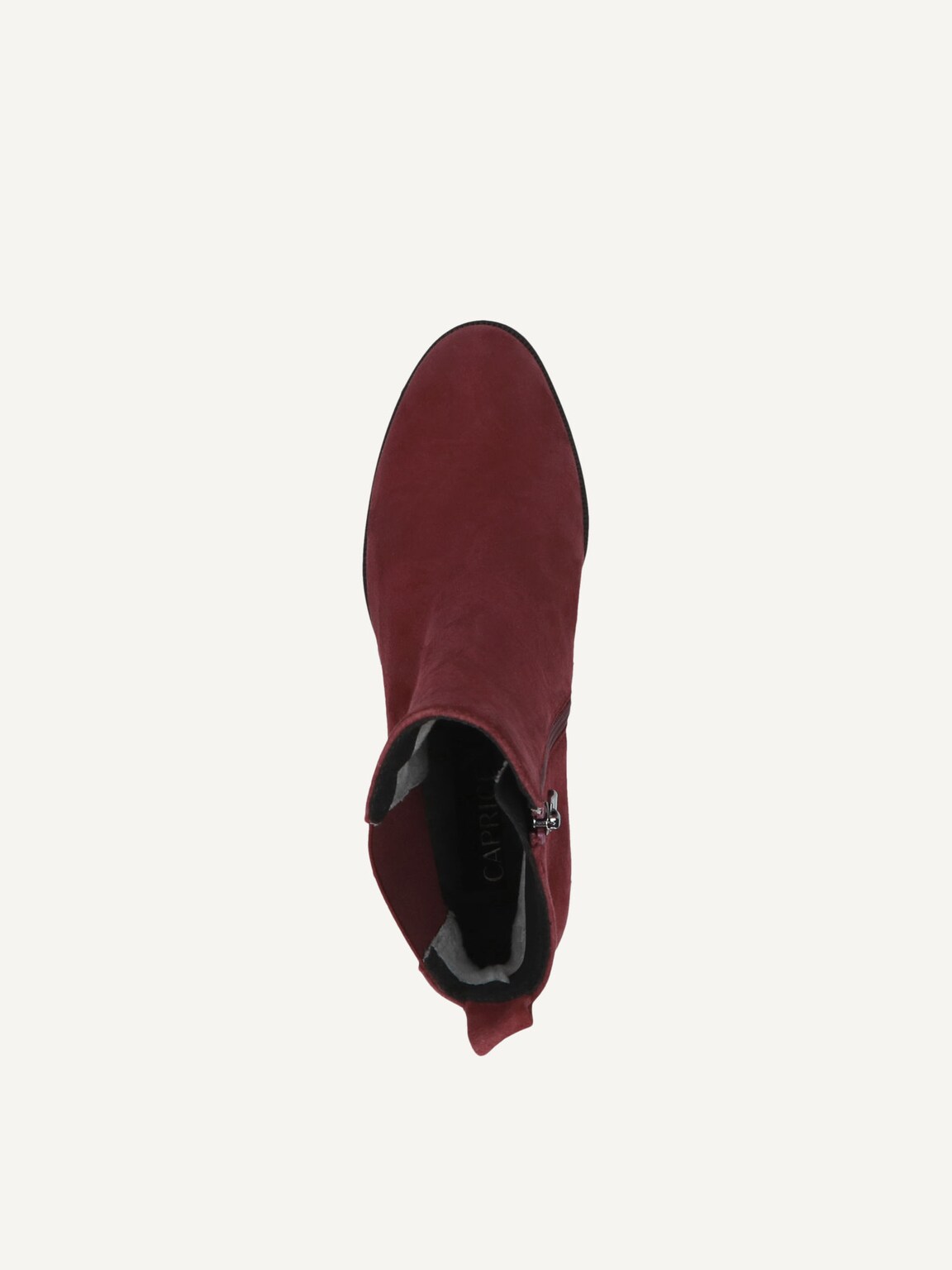 Caprice, Bootie - red BORDEAUX SUEDE, image 5 of 5