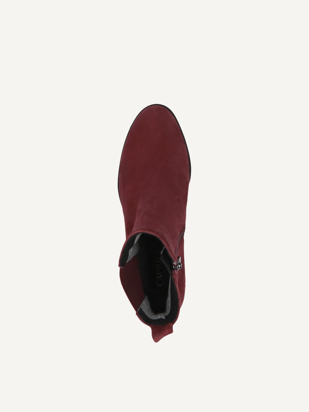 Caprice, Bottine - rouge BORDEAUX SUEDE, image 4 sur 5