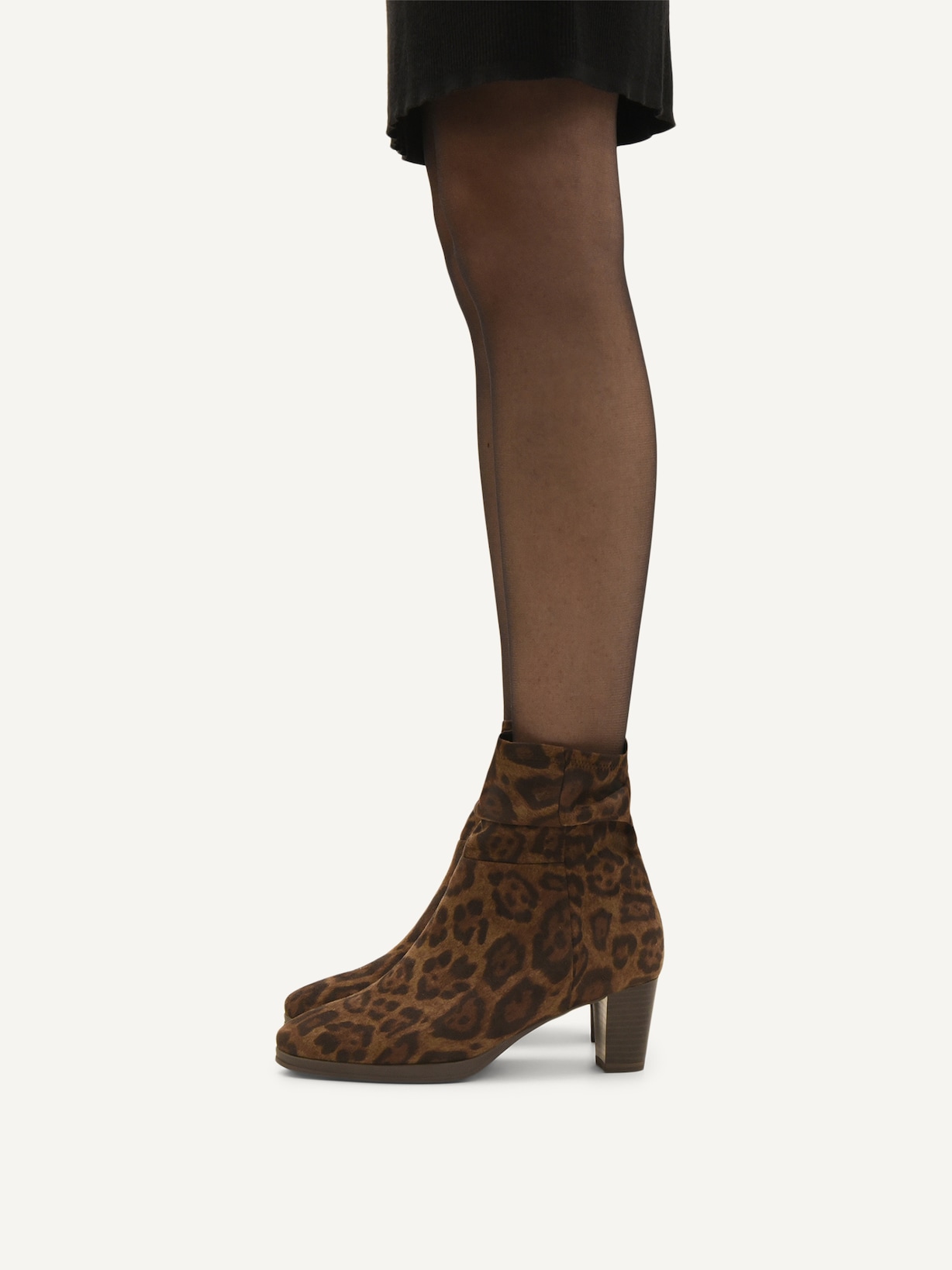 Caprice, Bootie - beige LEO STRETCH, image 2 of 6