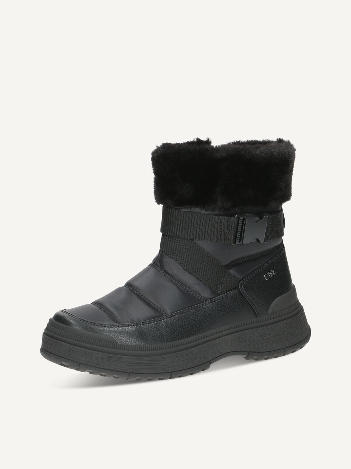 Caprice, Bootie - black warm lining BLACK COMB, image 1 of 5