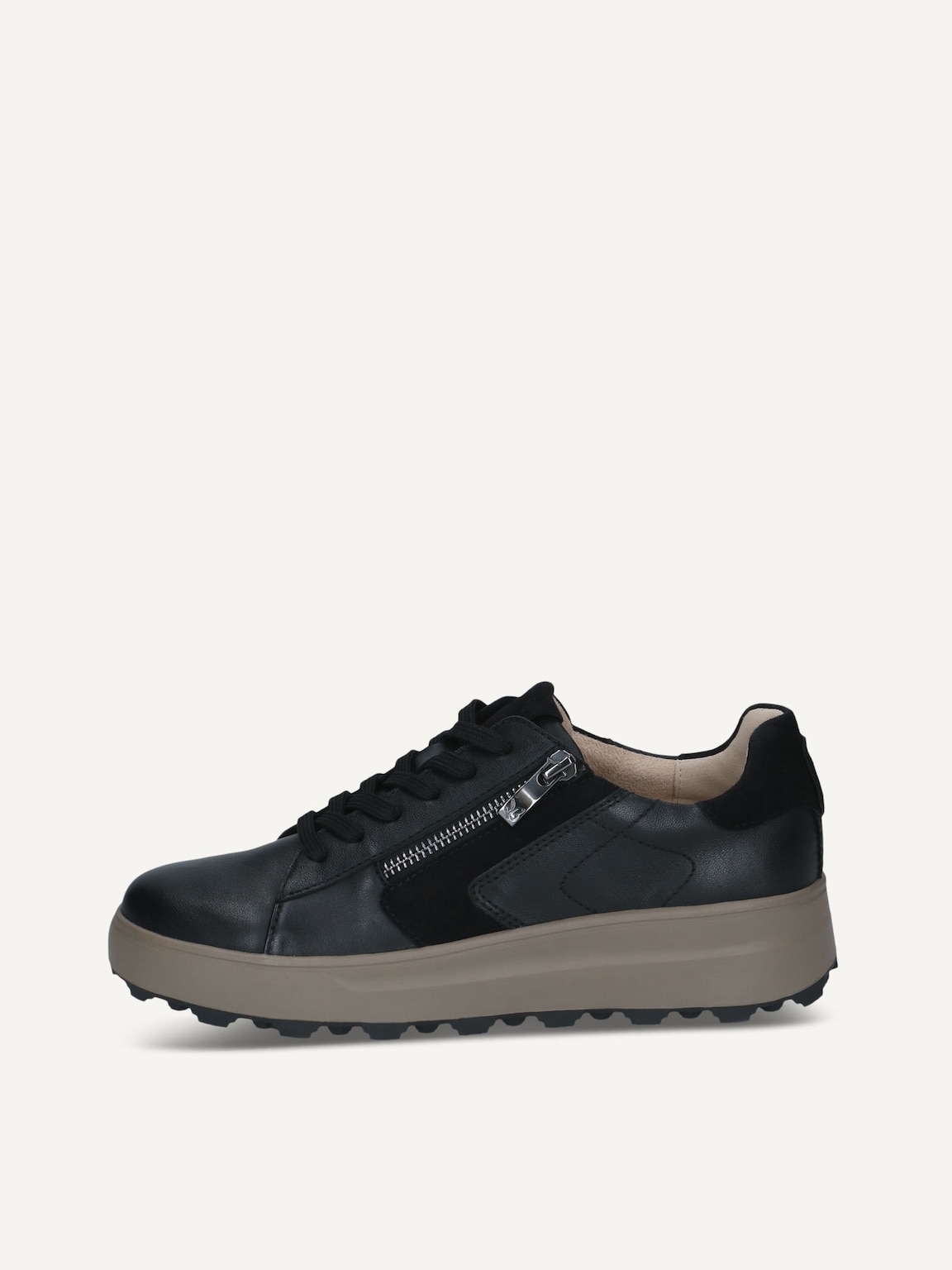 Caprice, Leather Sneaker - black BLACK COMB, image 3 of 6