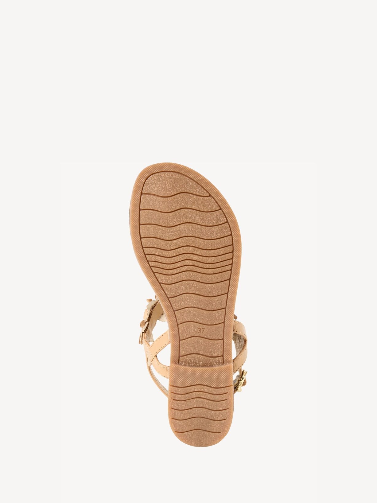 Marco Tozzi, Leather Sandal - beige TAUPE COMB, image 4 of 7