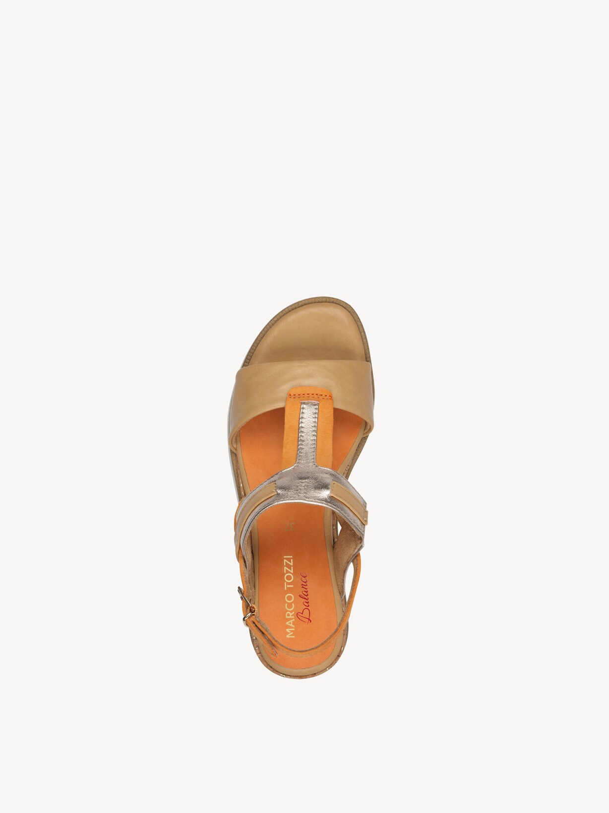 Marco Tozzi, Sandale - beige BISCUIT COMB, Bild 5 von 6