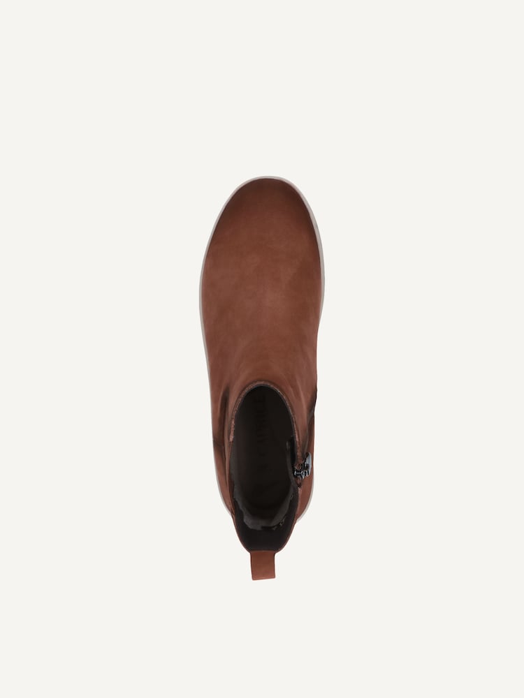 Caprice, Læder Chelsea boot - brun COGNAC NUBUC, billede 4 af 5