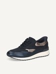 Not selected, Caprice, Leather Sneaker - blue NAVY PERL COM