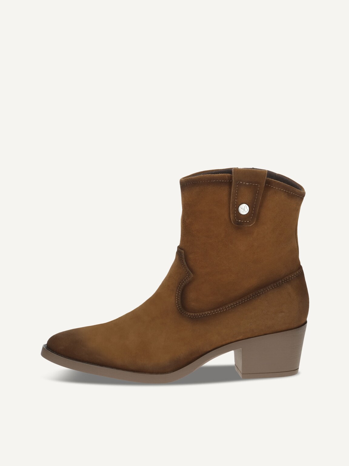 Caprice, Leather Bootie - khaki KHAKI SUEDE, image 2 of 5