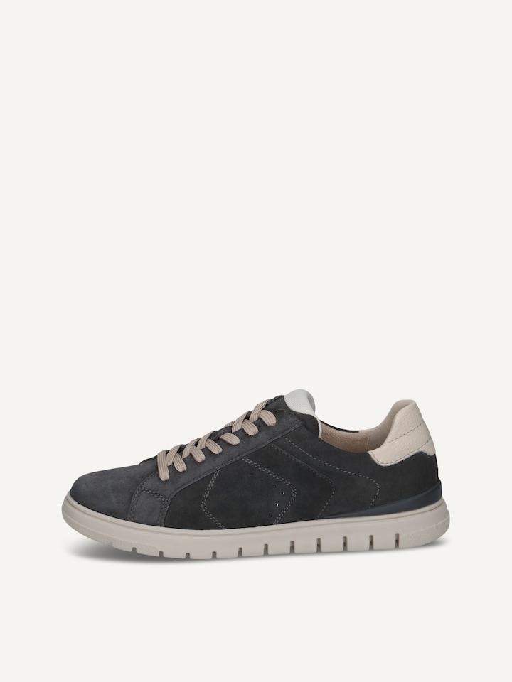 Caprice, Basket en cuir - gris DK GREY COMB