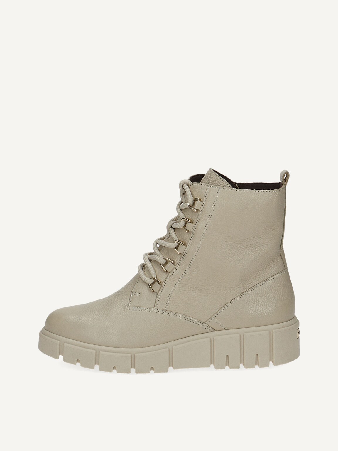 Caprice, Leather Bootie - white warm lining ECRU NAPPA, image 2 of 5