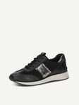 Selected, Caprice, Leather Sneaker - black BLACK COMB