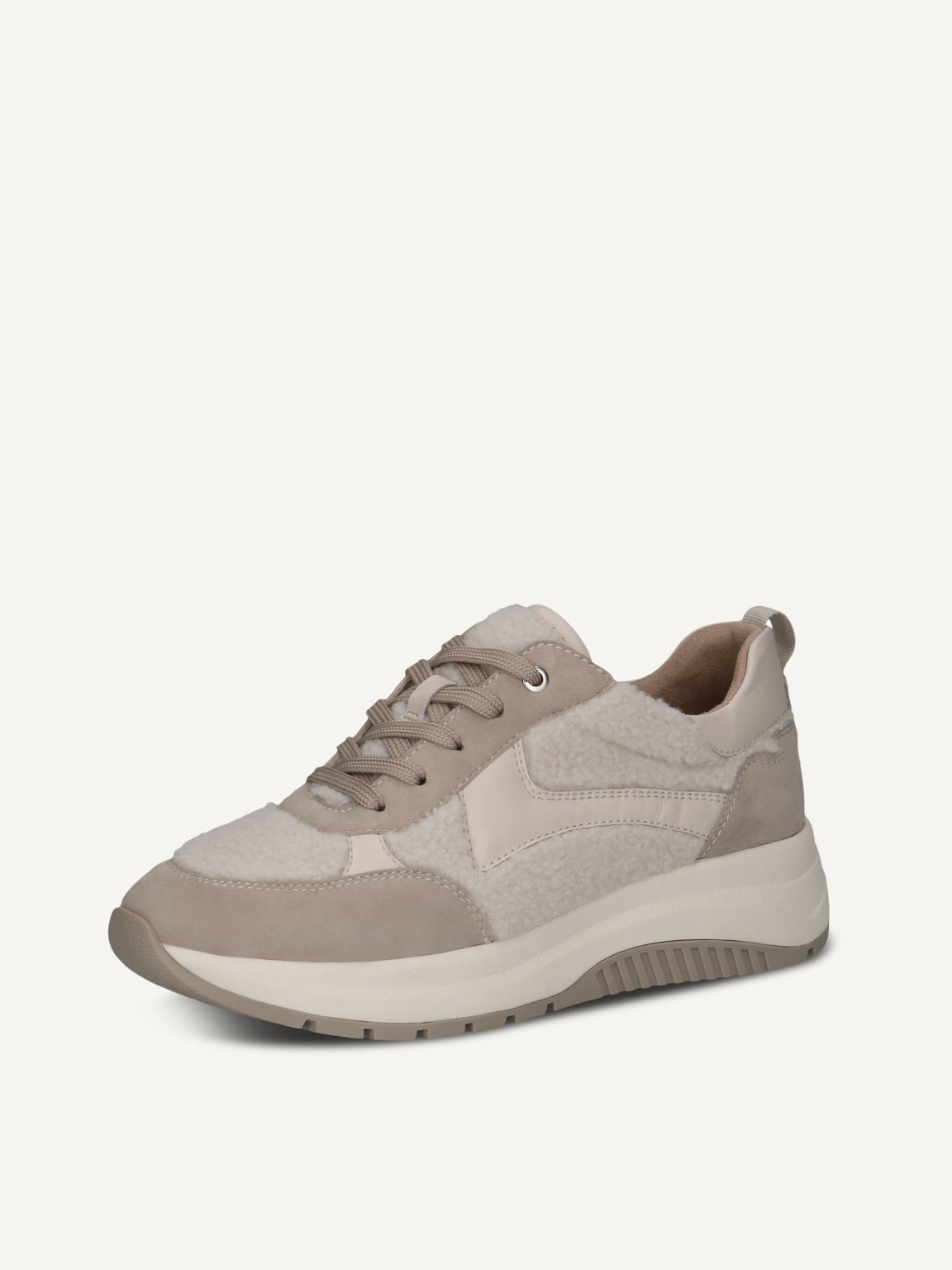 Caprice, Sneaker - white OFFWHITE/FUR, image 1 of 5