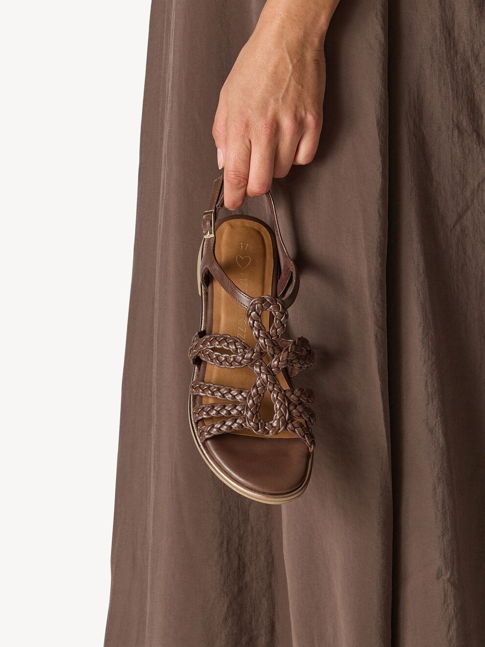 Marco Tozzi, Sandale - braun MOCCA, Bild 2 von 7