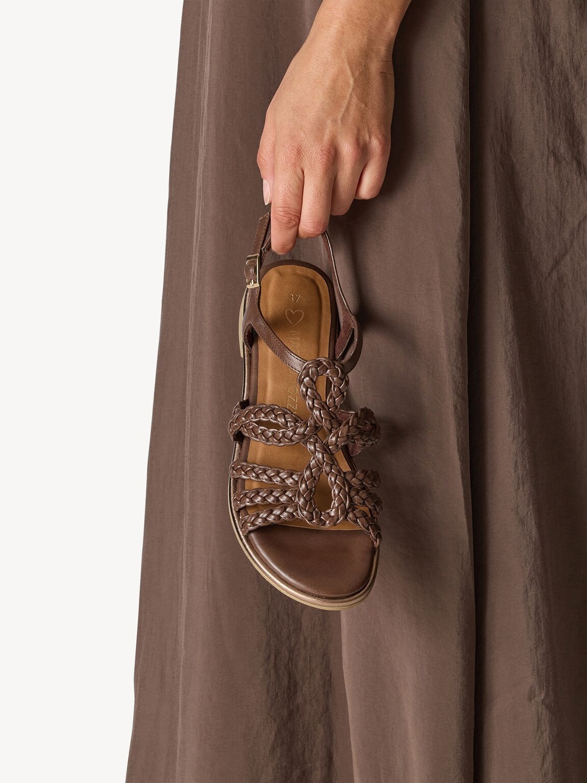 Marco Tozzi, Sandale - braun MOCCA, Bild 2 von 7
