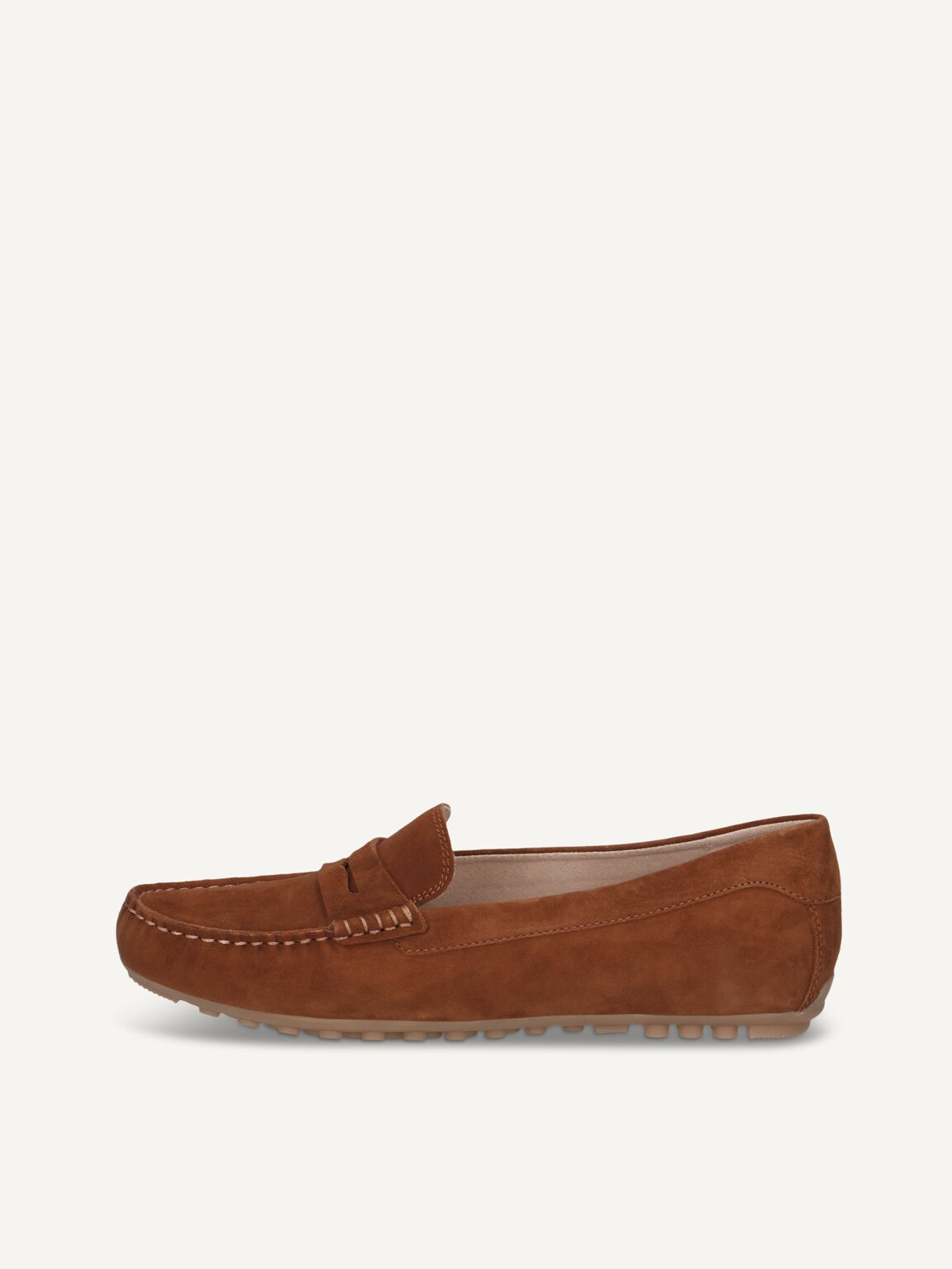 Caprice, Leather Moccasin - brown COGNAC SUEDE, image 3 of 6
