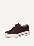 Not selected, Caprice, Leather Sneaker - red BORDEAUX SUEDE