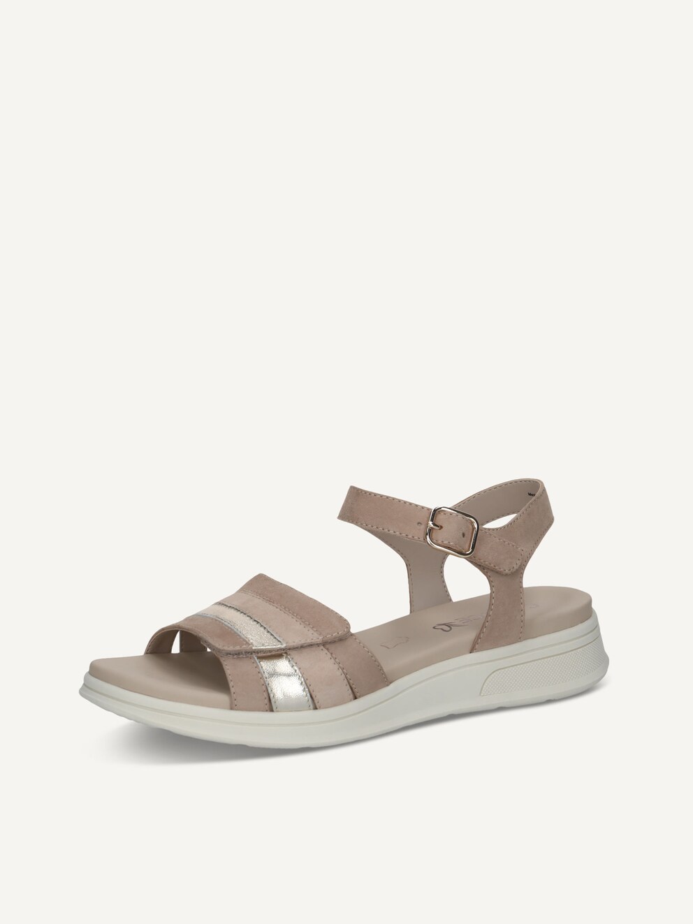 Caprice, Leather Sandal - beige SAND COMB, image 1 of 6
