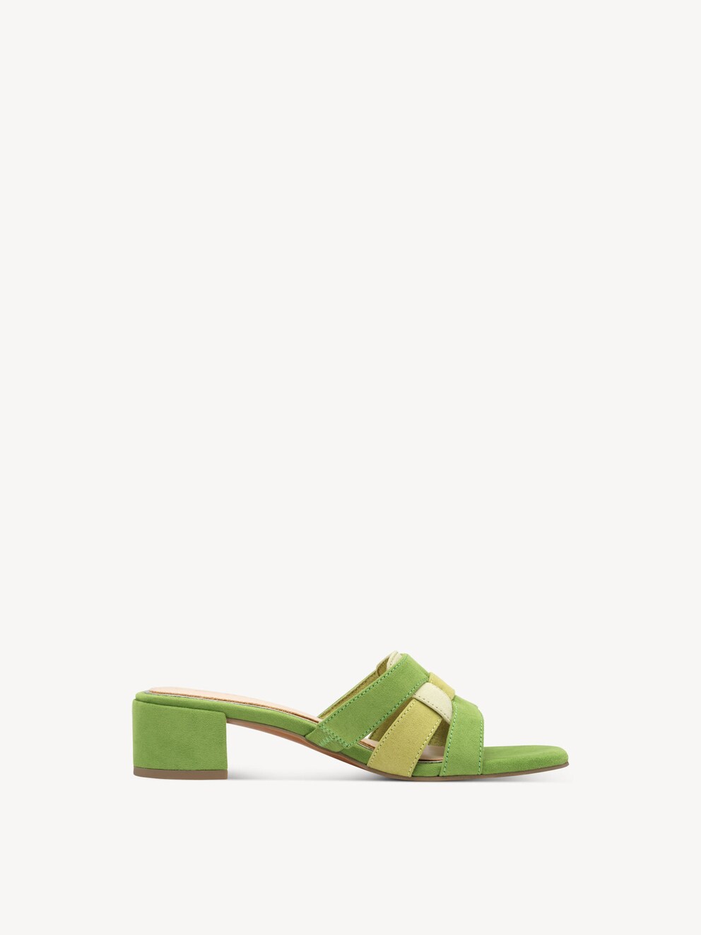 Marco Tozzi, Ciabatte - verde APPLE COMB, immagine 6 di 6