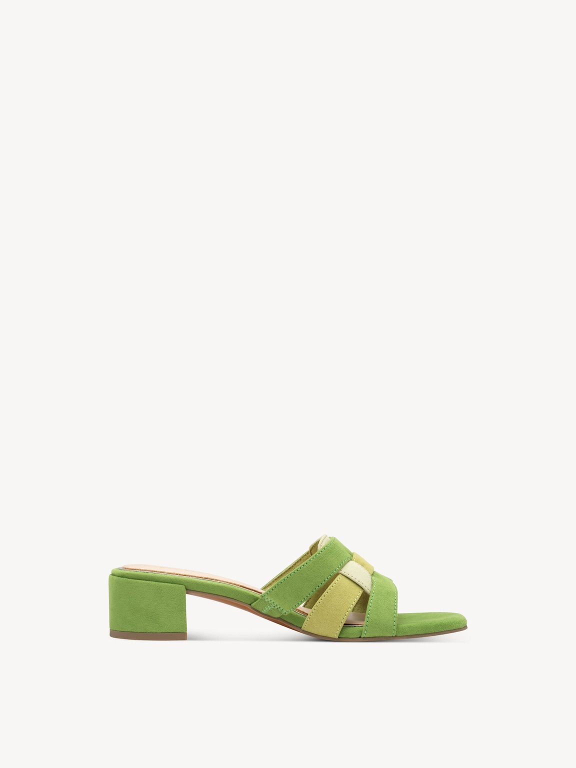 Marco Tozzi, Ciabatte - verde APPLE COMB, immagine 6 di 6