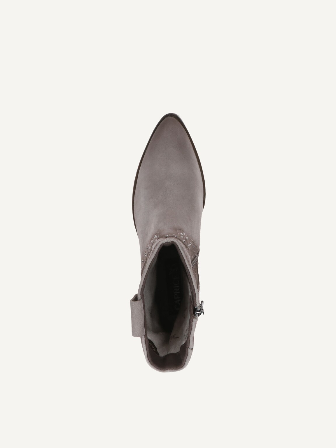 Caprice, Leather Bootie - beige TAUPE NUBUC, image 5 of 5