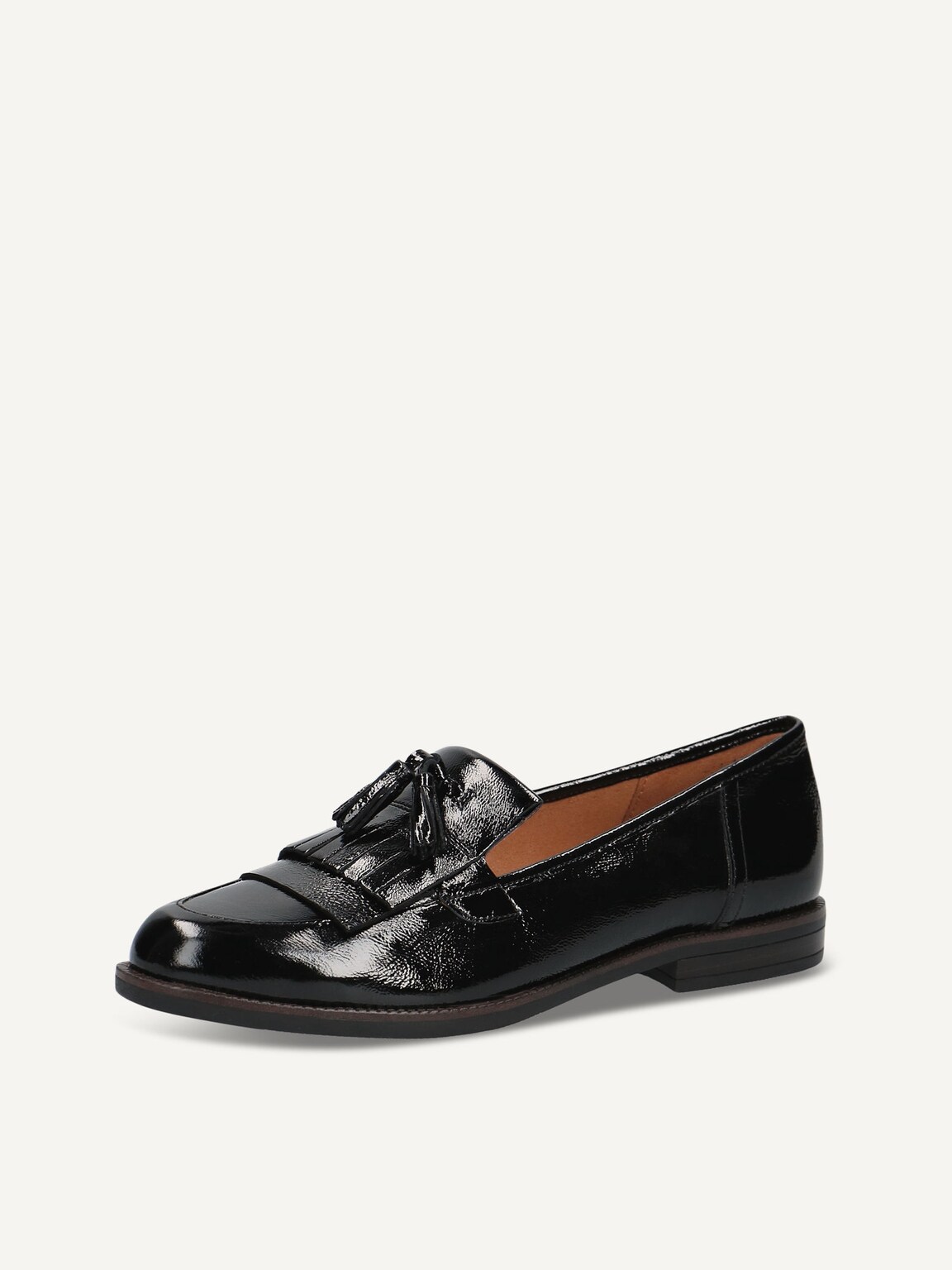 Caprice, Leather Slipper - black BLACK NAPLAK, image 2 of 10
