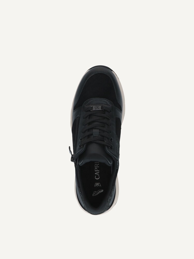Caprice, Leather Sneaker - black BLACK COMB, image 4 of 5