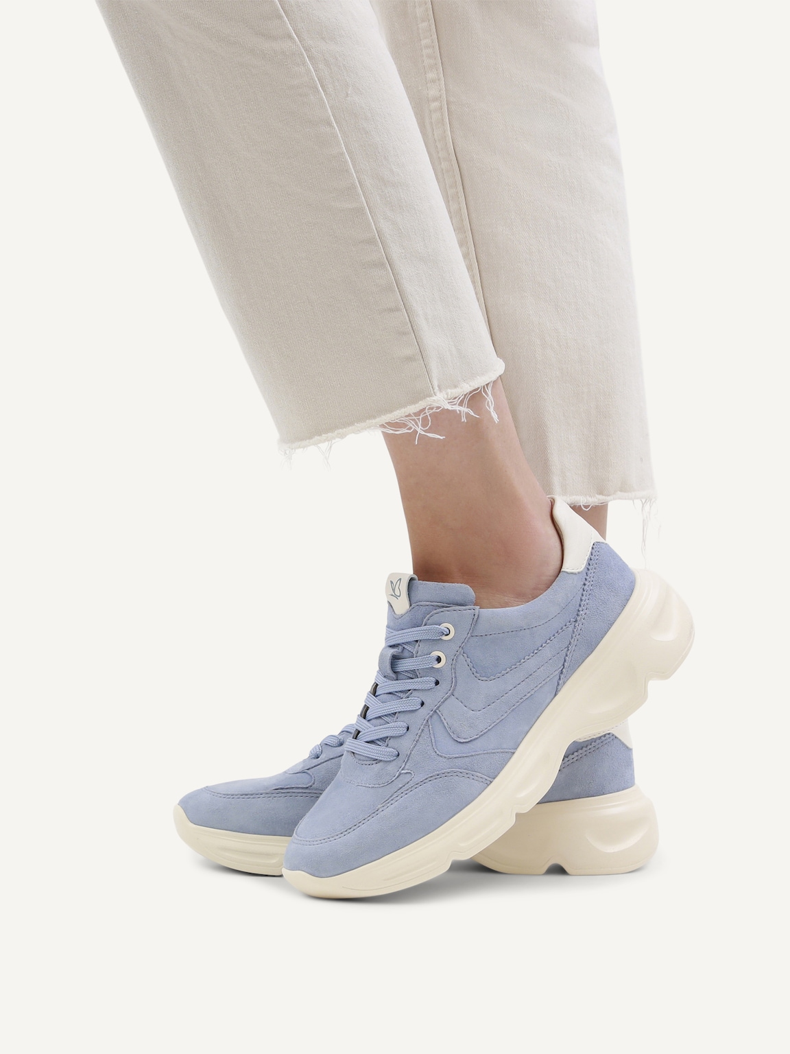 Caprice, Leather Sneaker - blue BLUE COMB, image 2 of 6