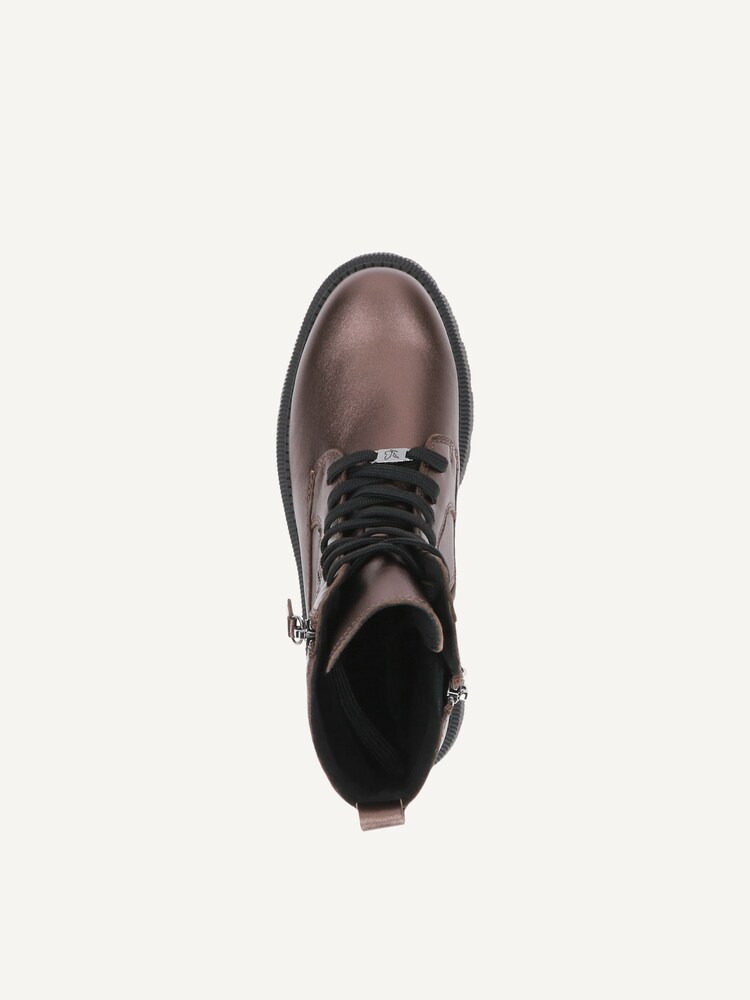 Caprice, Bottine en cuir - marron doublure chaude DK BROWN MET, image 5 sur 6