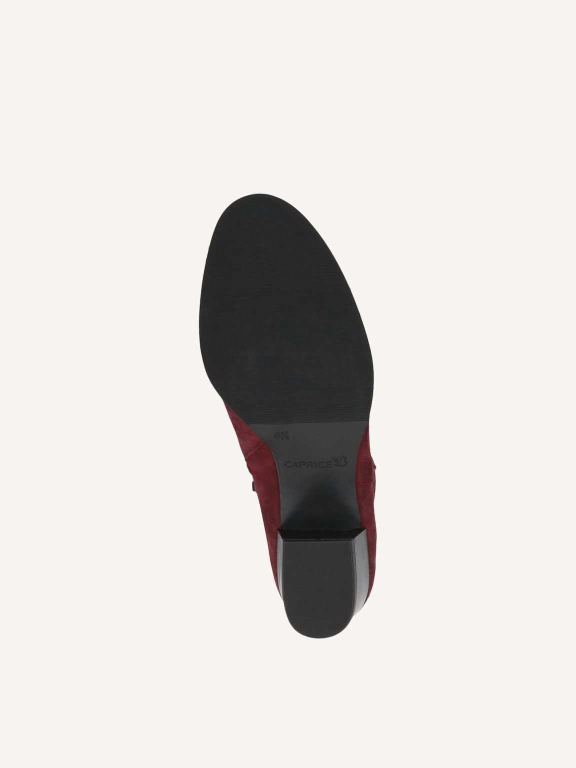 Caprice, Bootie - red BORDEAUX SUEDE, image 4 of 5