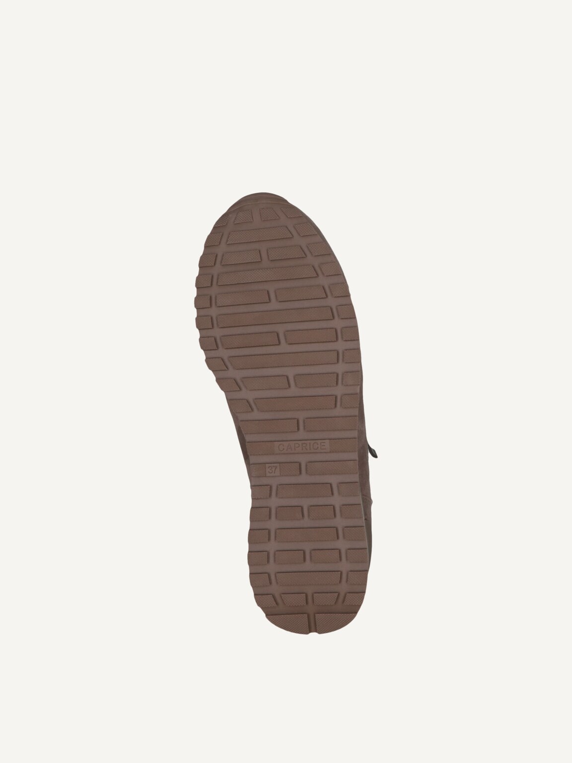 Caprice, Leather Sneaker - brown warm lining TAUPE SUEDE, image 4 of 5