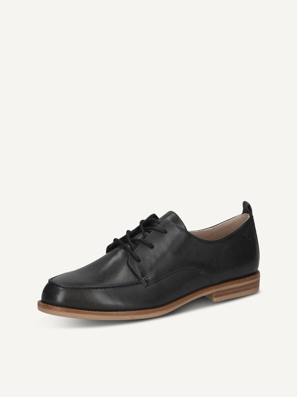 Caprice, Leather Low shoes - blue OCEAN NAPPA, image 1 of 6