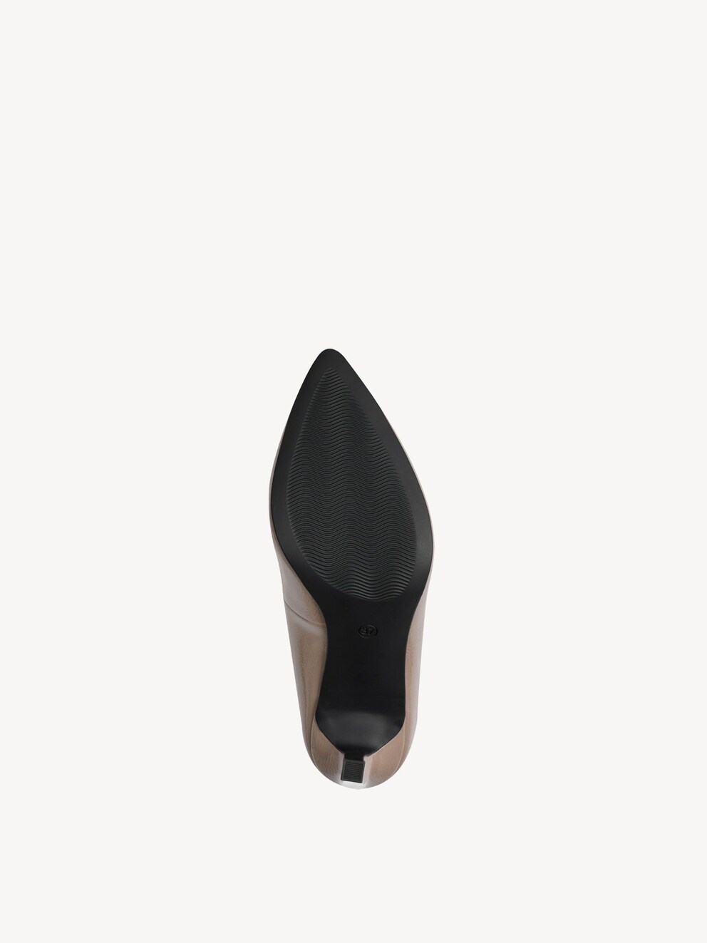 Marco Tozzi, Decolleté - beige TAUPE PATENT, immagine 3 di 6