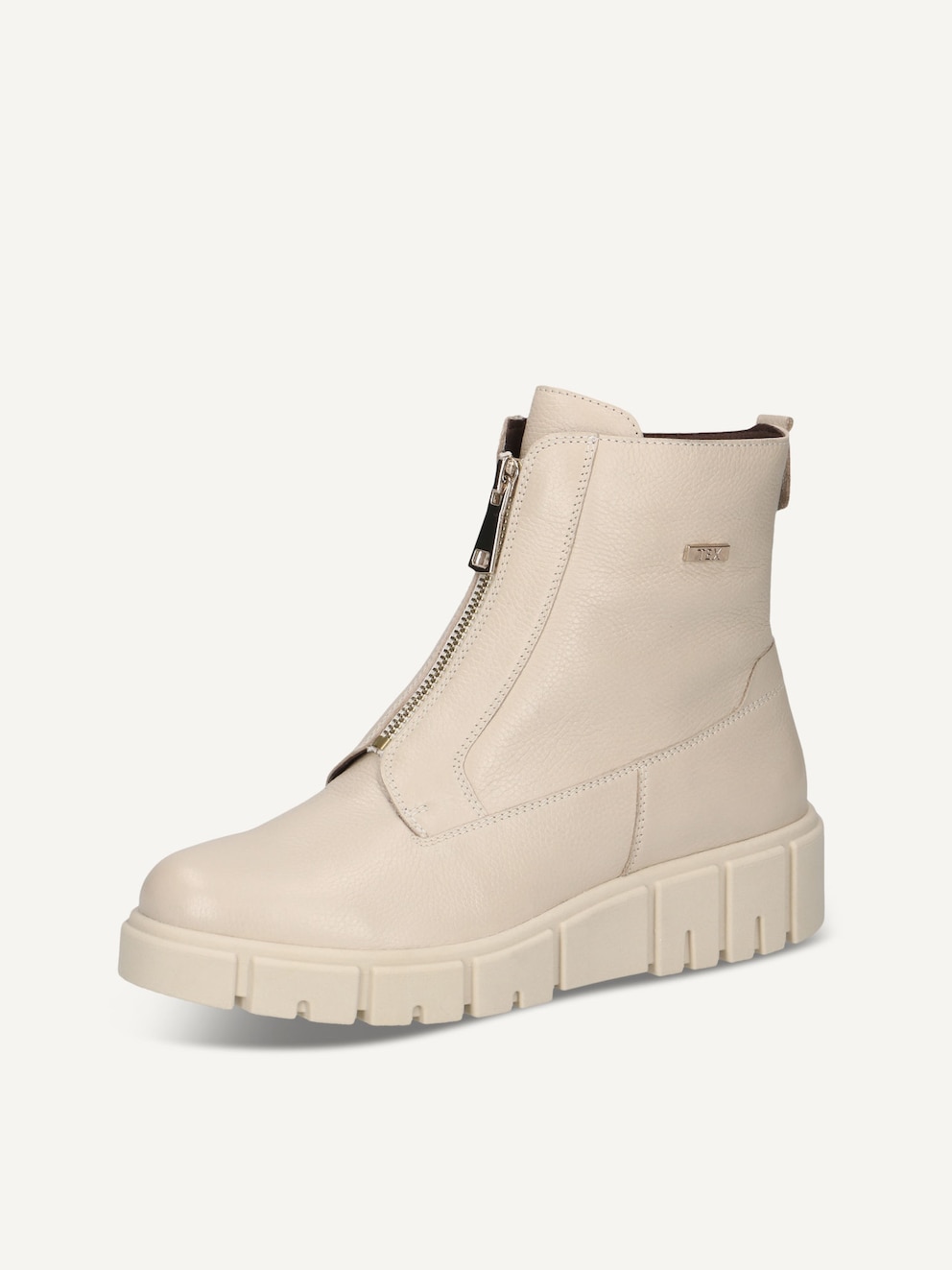 Caprice, Bottine en cuir - blanc ECRU NAPPA, image 2 sur 5
