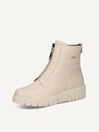 Not selected, Caprice, Leather Bootie - white ECRU NAPPA