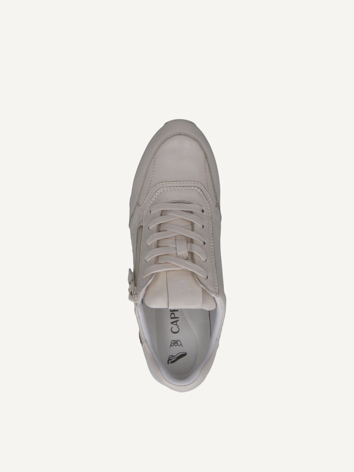 Caprice, Leather Sneaker - yellow VANILLA SOFTN., image 6 of 6