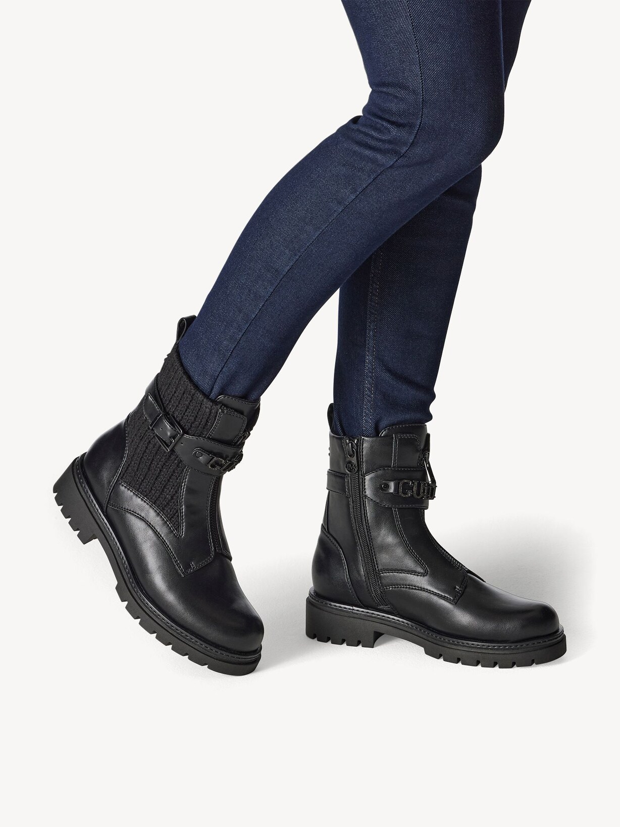 Marco Tozzi, Stiefelette - schwarz Warmfutter BLACK COMB, Bild 2 von 7