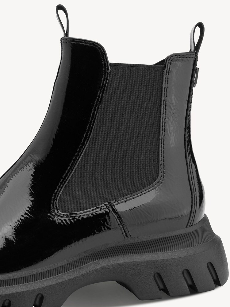 Marco Tozzi, Chelsea boot - black BLACK PATENT, image 6 of 7